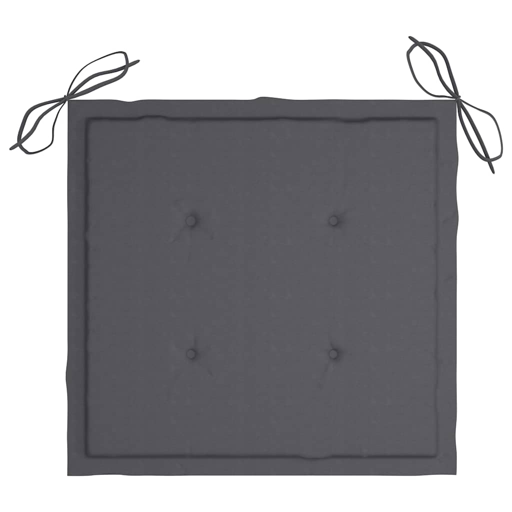 Set mobilier exterior pliabil cu perne, 3 piese, lemn masiv tec GartenMobel Dekor