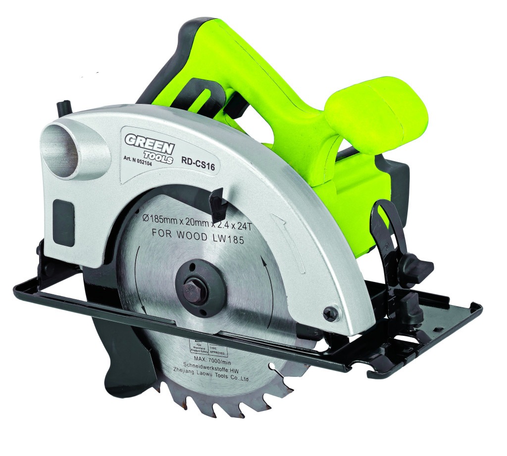 Ferastrau circular ø185mm 1200W RD-CS16 Green Tools Green Tools 052104 HardWork ToolsRange