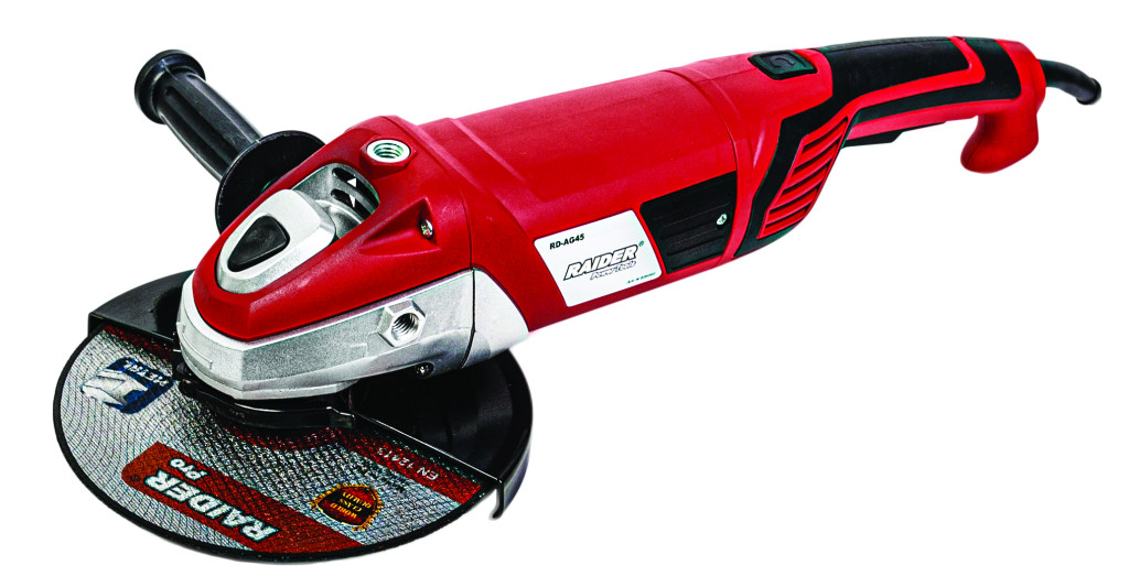 Polizor unghiular 230mm 2500W maner pivotant RD-AG45 Raider Power Tools 020202 HardWork ToolsRange