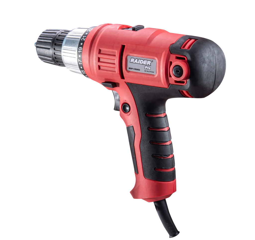 Surubelnita electrica cu fir 300W , 2 vit. 35 Nm RDP-CDD02 Raider Pro 073103 HardWork ToolsRange