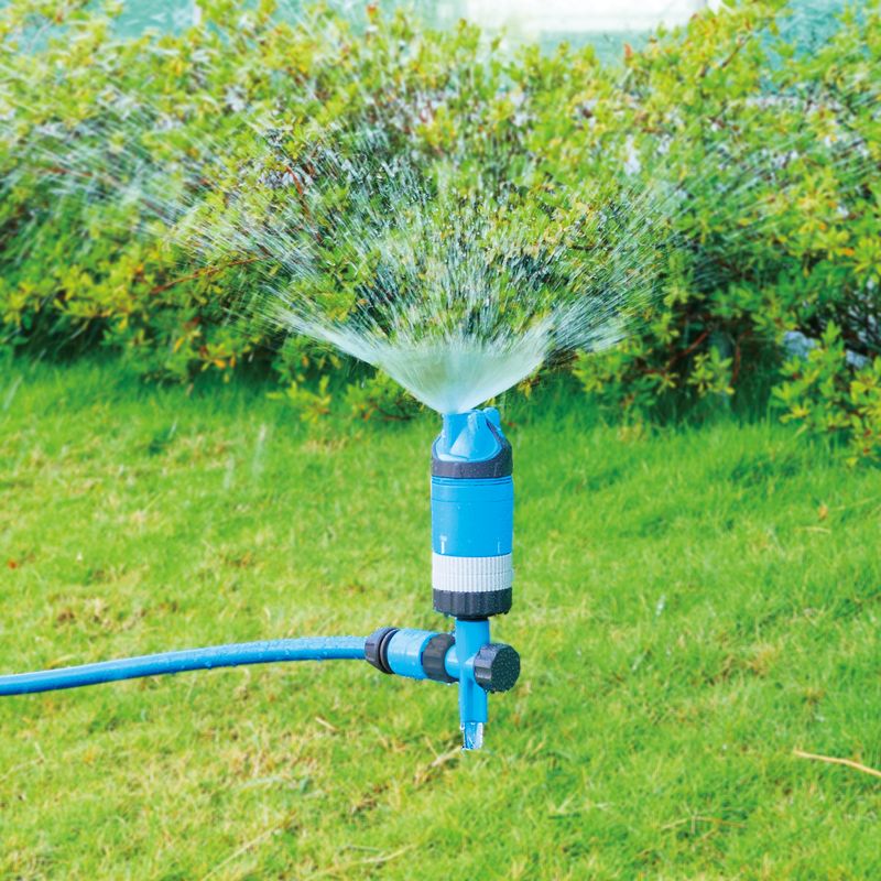 Aspersor rotativ Aquacraft Premium cu tarus, 5 moduri, 360°