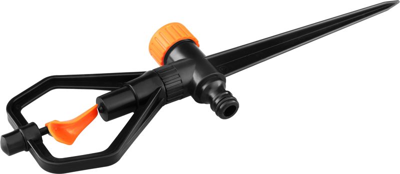 Aspersor rotativ 360° Strend Pro cu țepuș, model fluture, rază 6 m