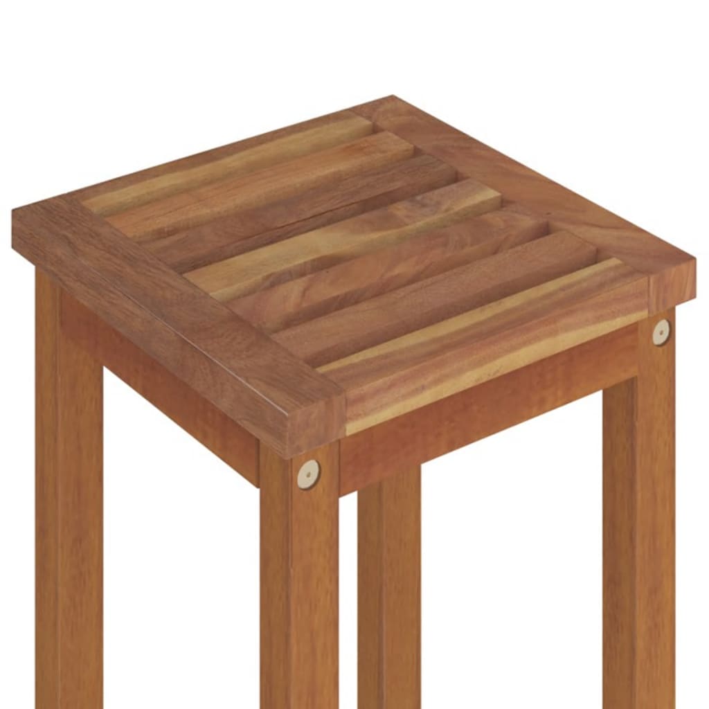 Set mobilier de bar de grădină, 5 piese, lemn masiv de acacia GartenMobel Dekor