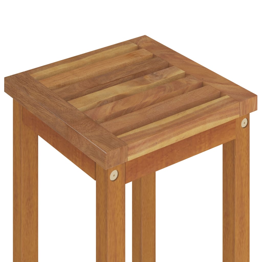 Set mobilier de bar de grădină, 5 piese, lemn masiv de acacia GartenMobel Dekor