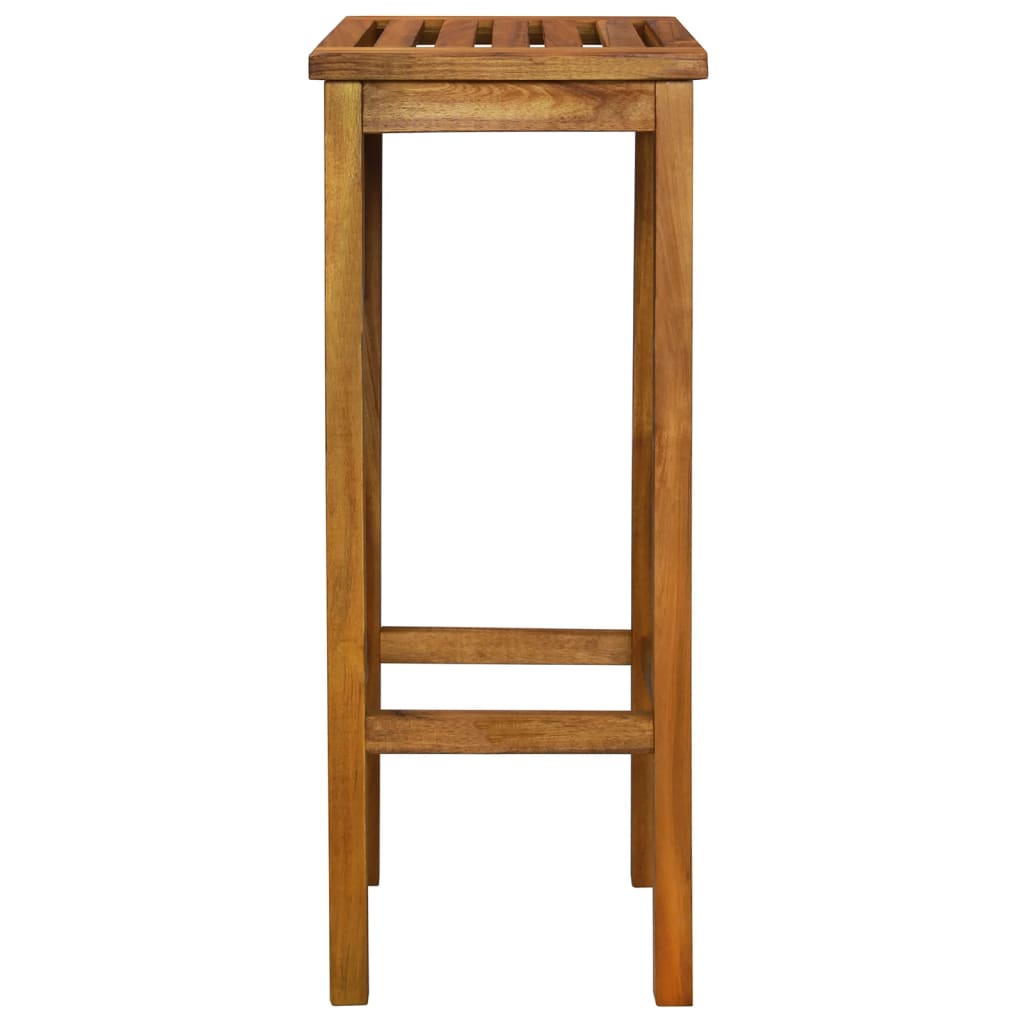 Set mobilier de bar de grădină, 5 piese, lemn masiv de acacia GartenMobel Dekor