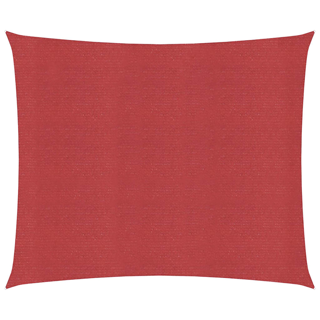 Pânză parasolar, roșu, 6x6 m, HDPE, 160 g/m² GartenMobel Dekor