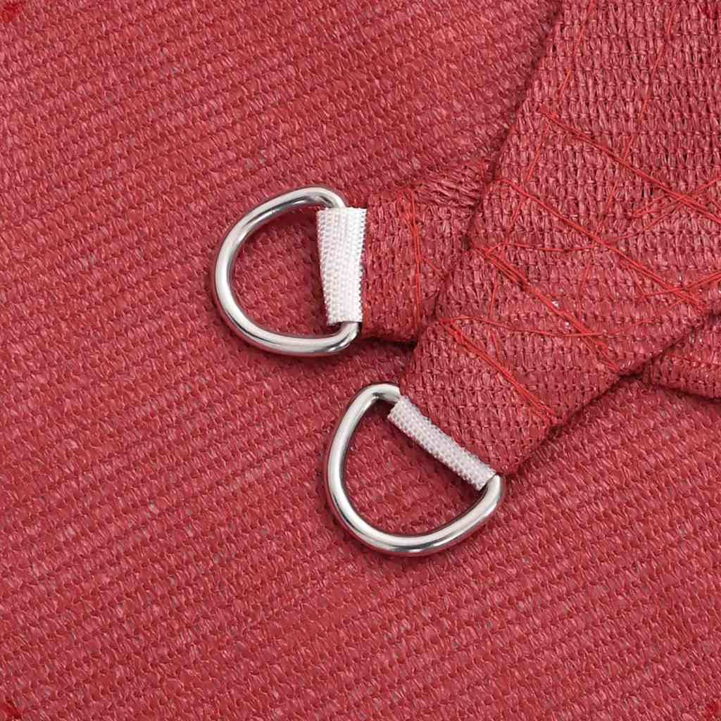 Pânză parasolar, roșu, 6x6 m, HDPE, 160 g/m² GartenMobel Dekor