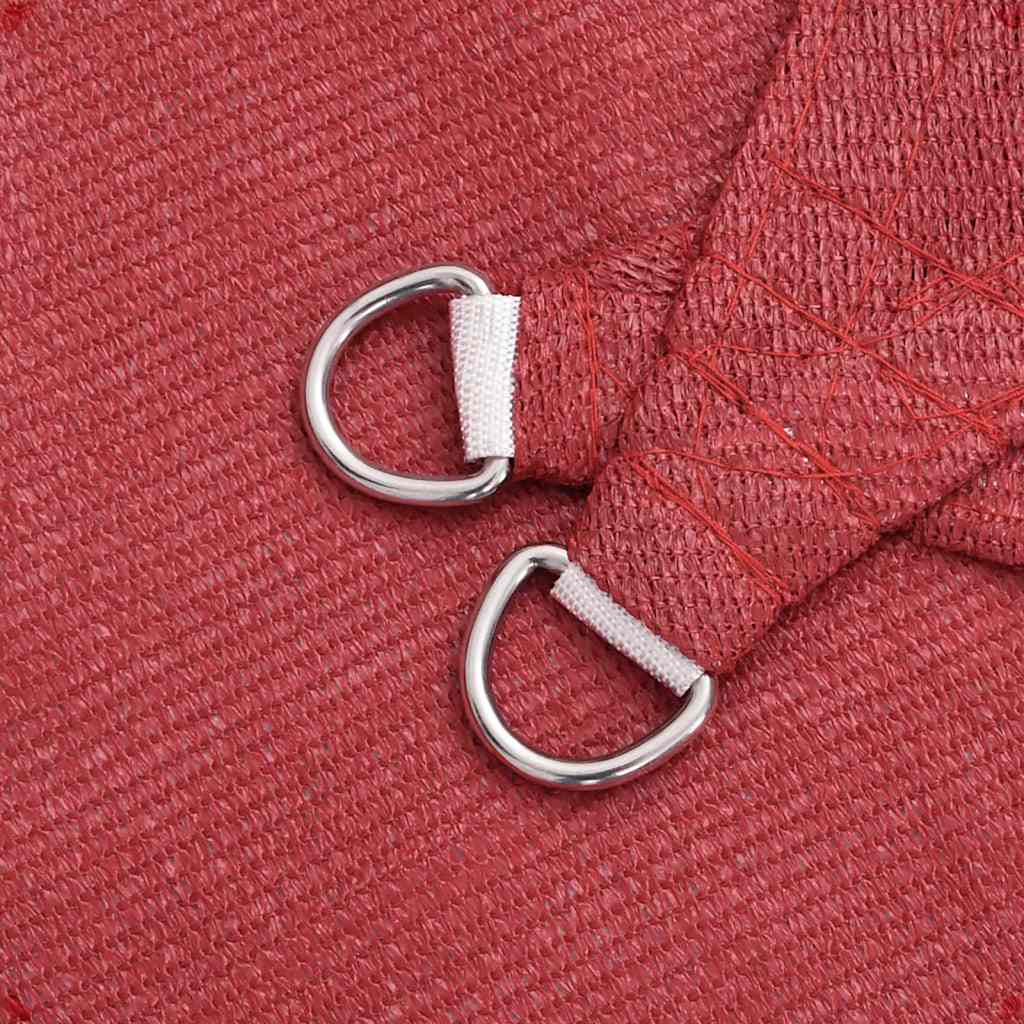 Pânză parasolar, roșu, 7x7 m, HDPE, 160 g/m² GartenMobel Dekor