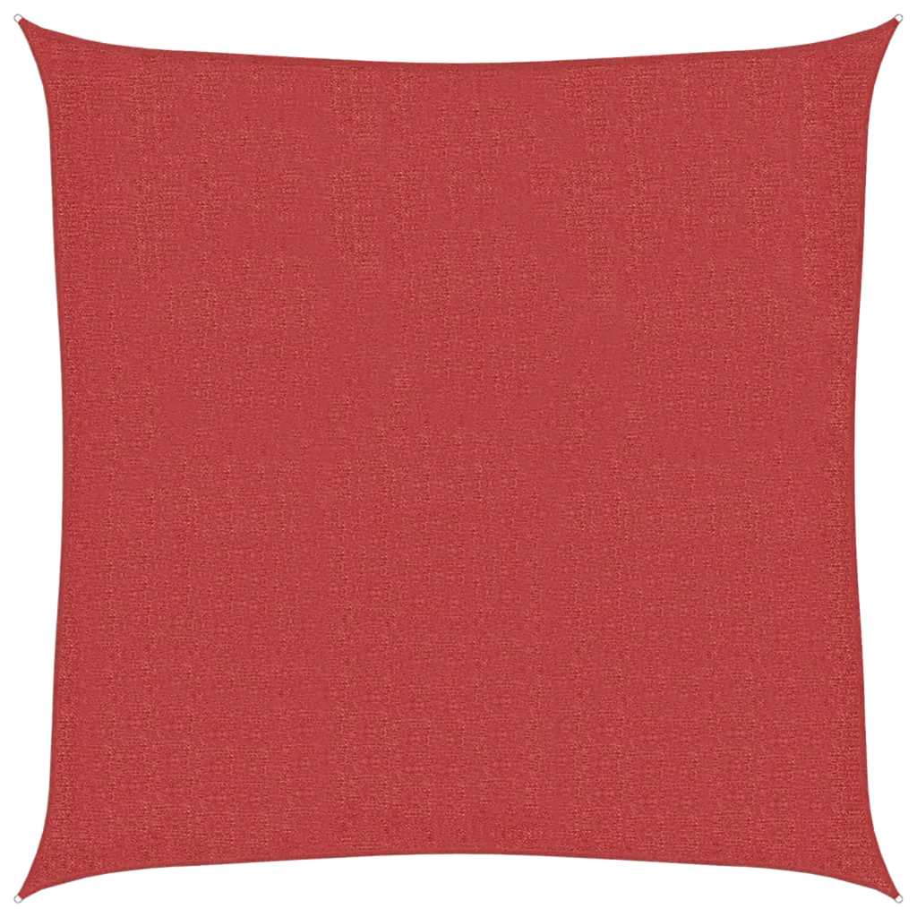 Pânză parasolar, roșu, 7x7 m, HDPE, 160 g/m² GartenMobel Dekor