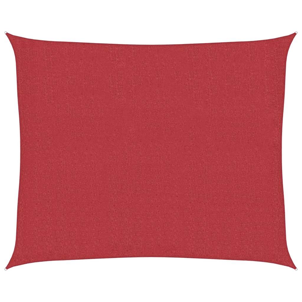 Pânză parasolar, roșu, 2,5x3 m, HDPE, 160 g/m² GartenMobel Dekor
