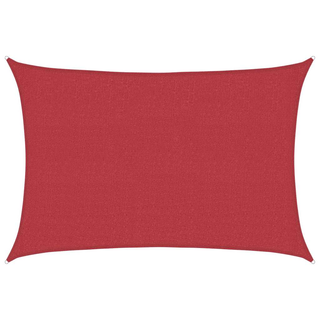 Pânză parasolar, roșu, 3,5x4,5 m, HDPE, 160 g/m² GartenMobel Dekor