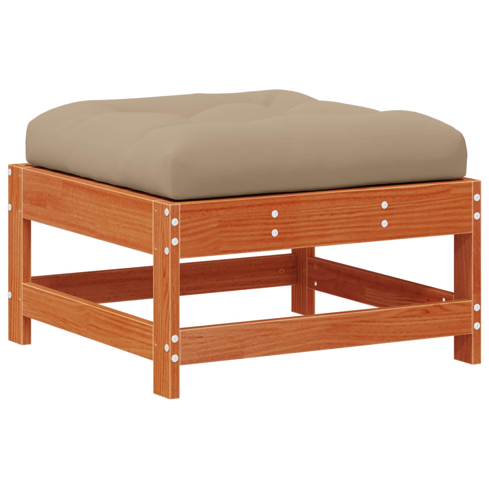 Set de lounge pentru grădină 7 pcs Maro Ceară Lemn masiv de pin GartenMobel Dekor