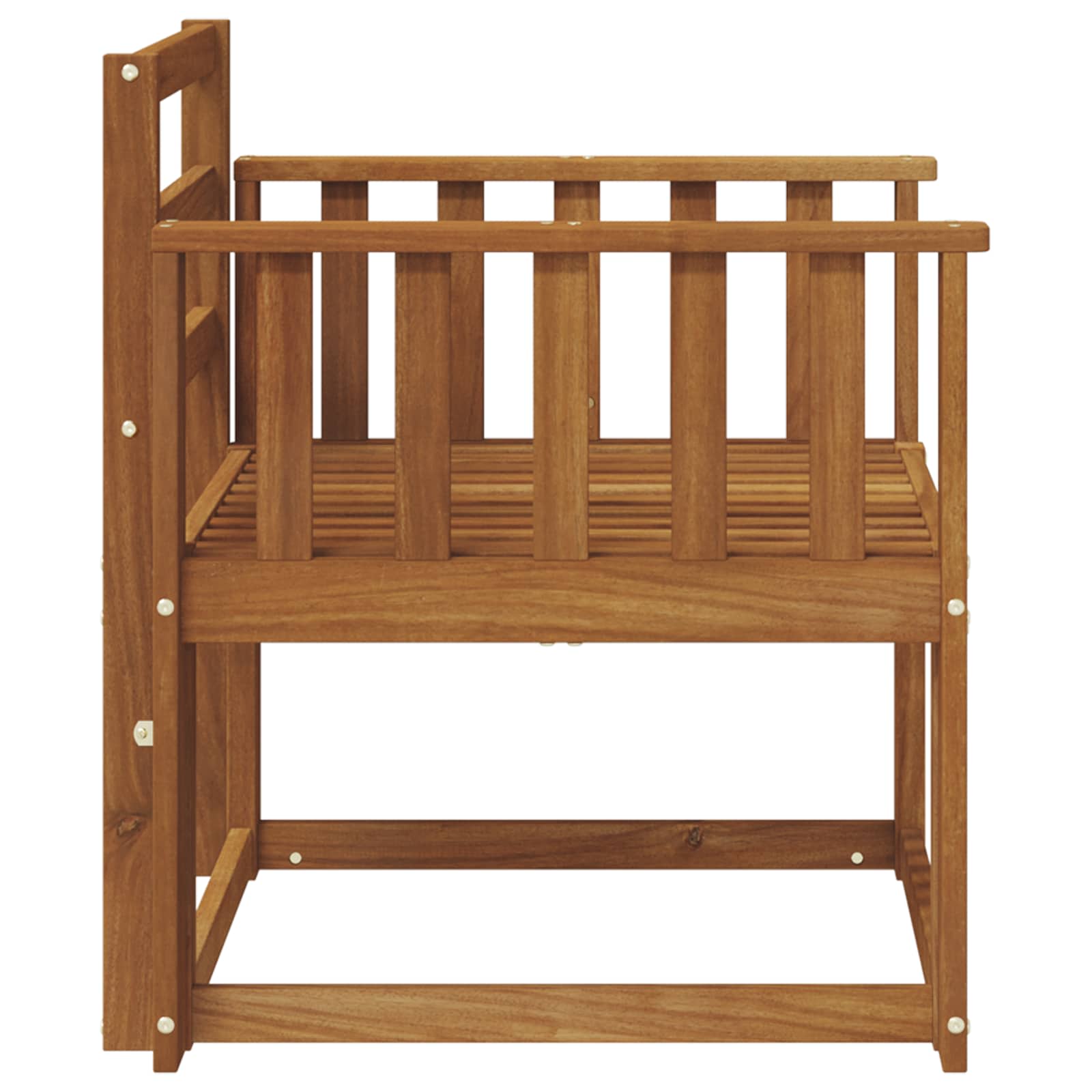 Set de canapele de exterior Lemn Solid de Acacia natural GartenMobel Dekor