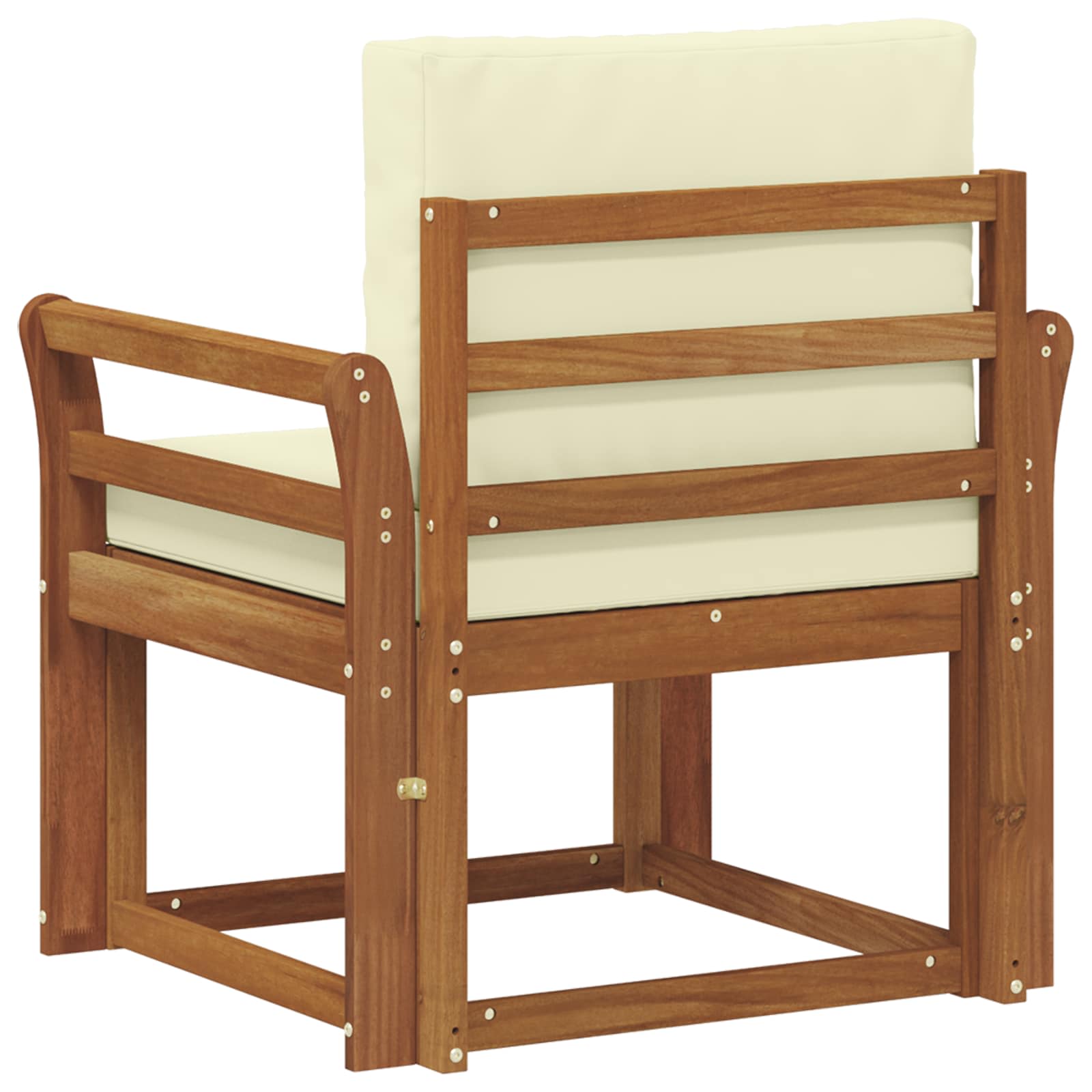 Set de canapele de exterior Lemn de acacia solid și poliester GartenMobel Dekor