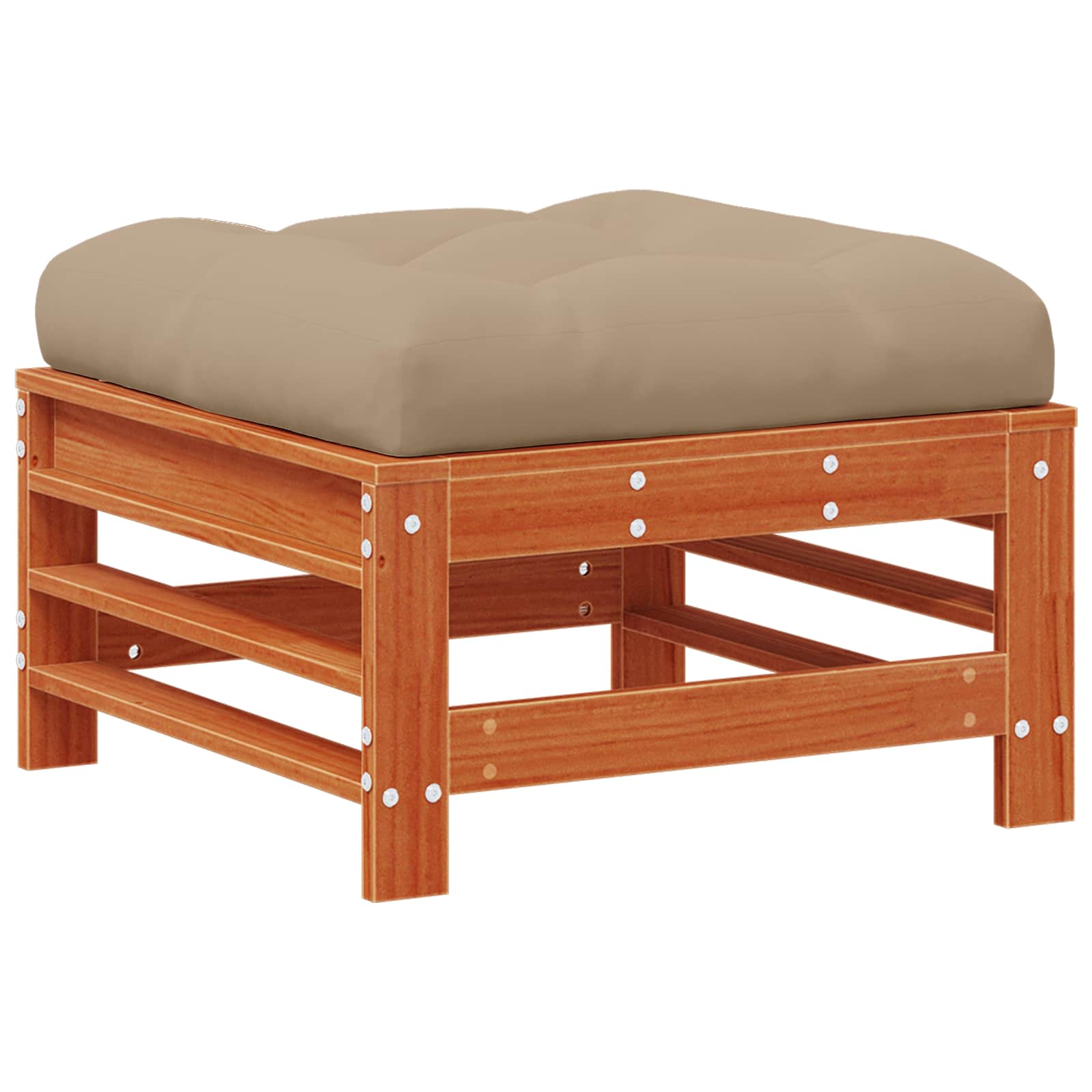 Set de lounge pentru grădină 6 pcs Maro Ceară Lemn masiv de pin GartenMobel Dekor