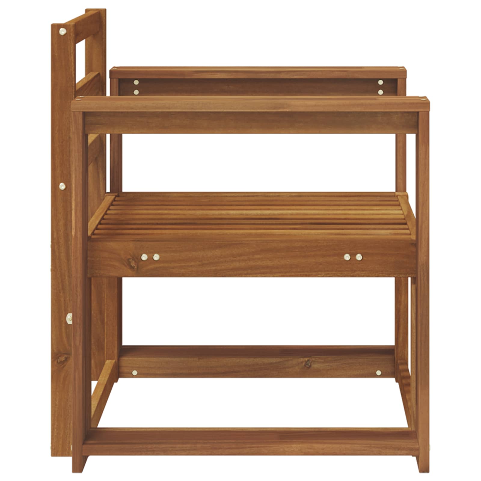 Set de canapele de exterior Lemn Solid de Acacia natural GartenMobel Dekor