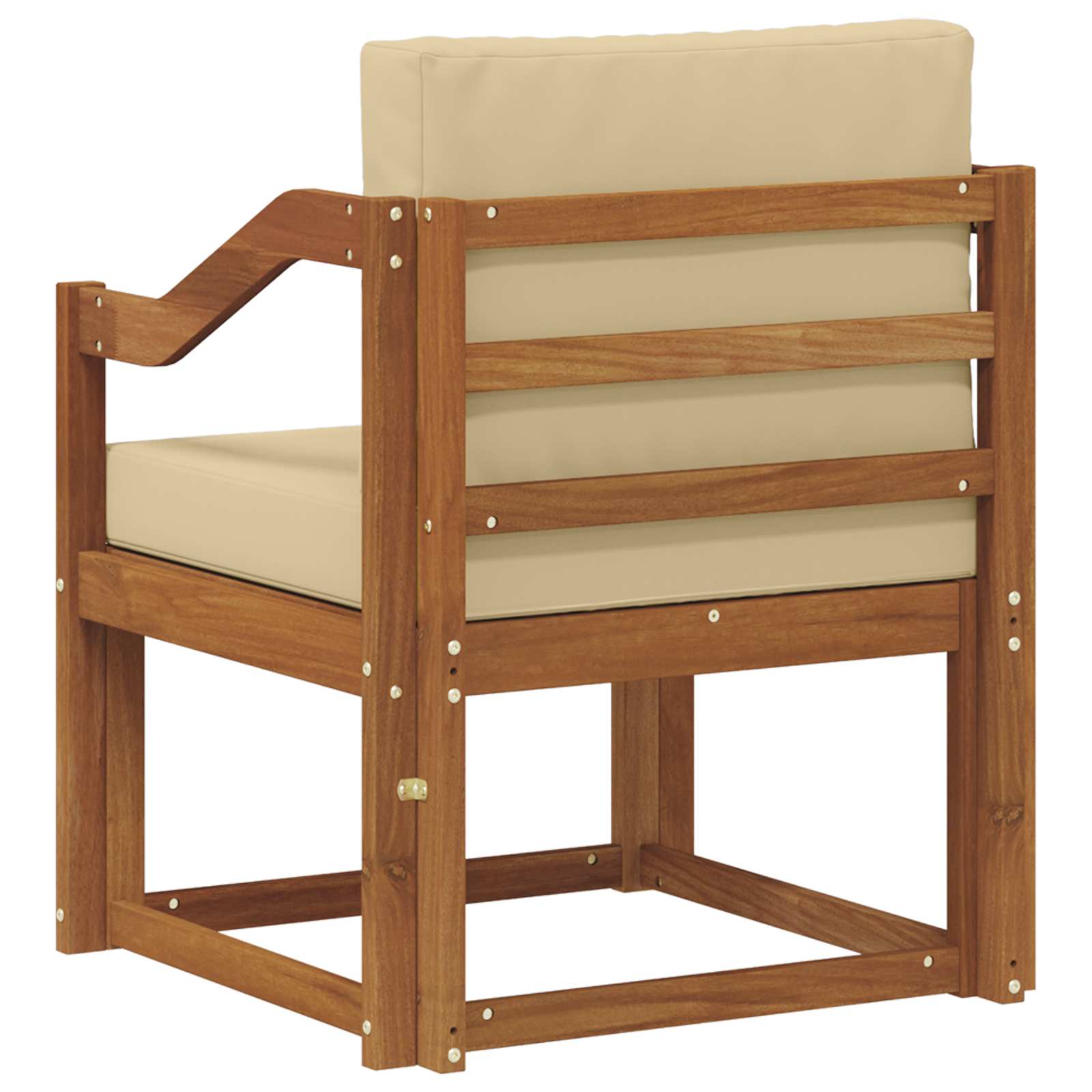 Set de canapele de exterior Lemn de acacia solid și poliester GartenMobel Dekor