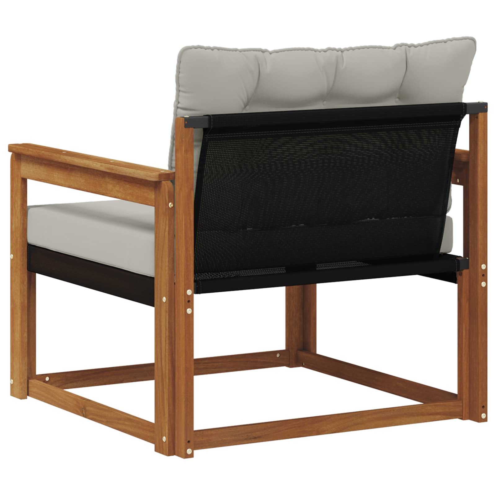 Set de canapele de exterior Lemn solid de Acacia și Textilene GartenMobel Dekor