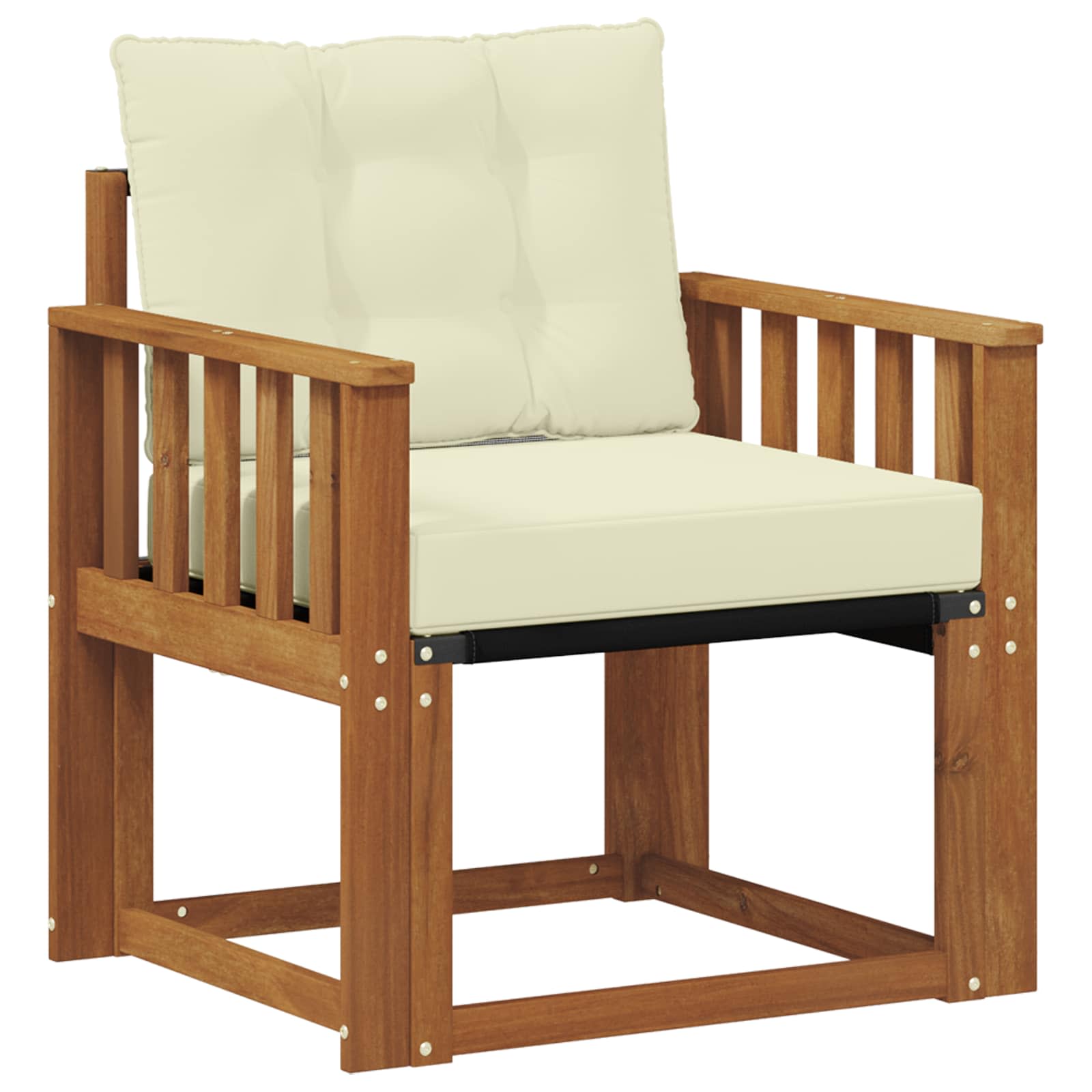 Set de canapele de exterior Lemn solid de Acacia și Textilene GartenMobel Dekor