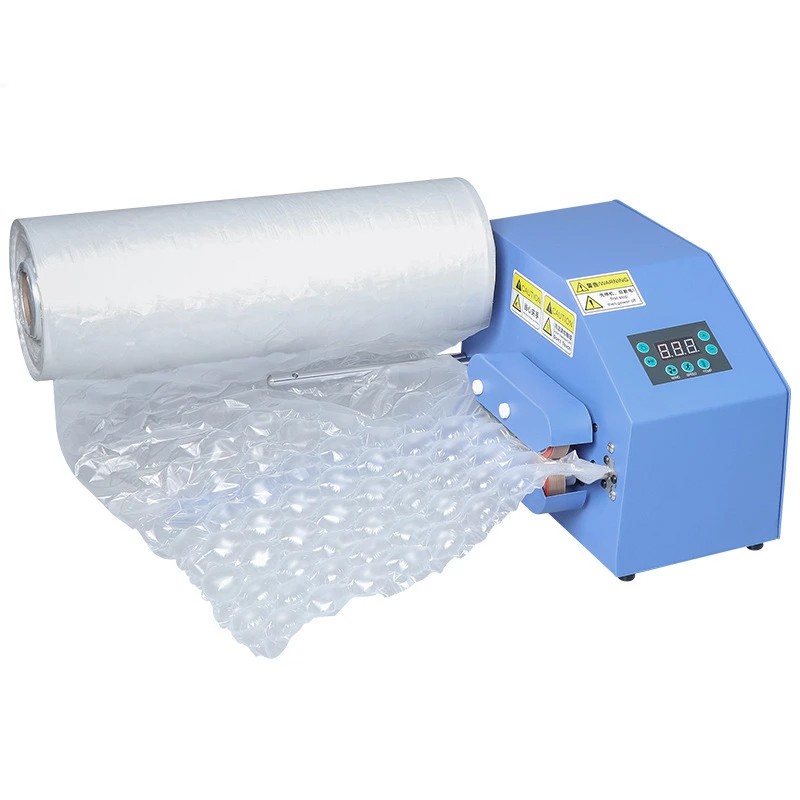 Mașină pentru produs folie cu bule de aer, 12 m/min, 200W, reglaj aer și viteză