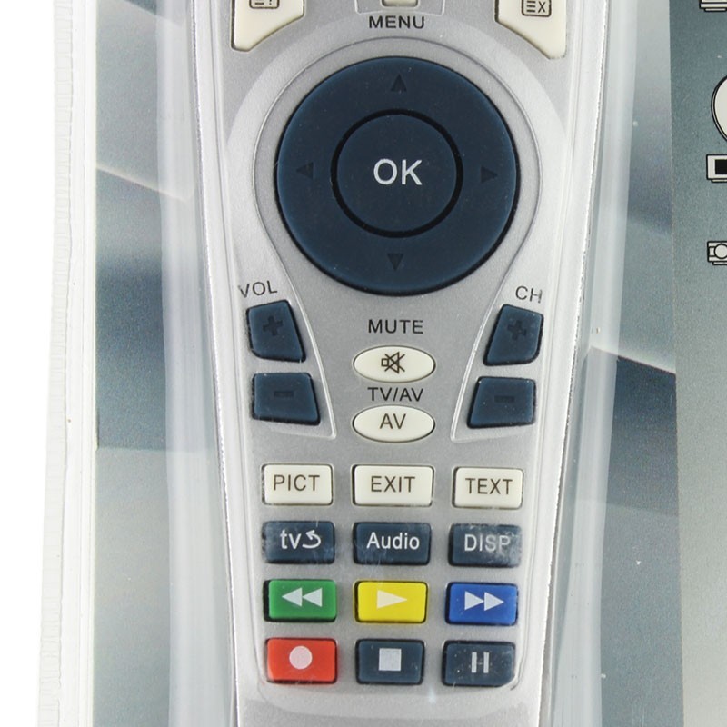 Telecomandă universală 4 în 1 pentru TV, SAT, DVD și VCR, Home URC 22, gri