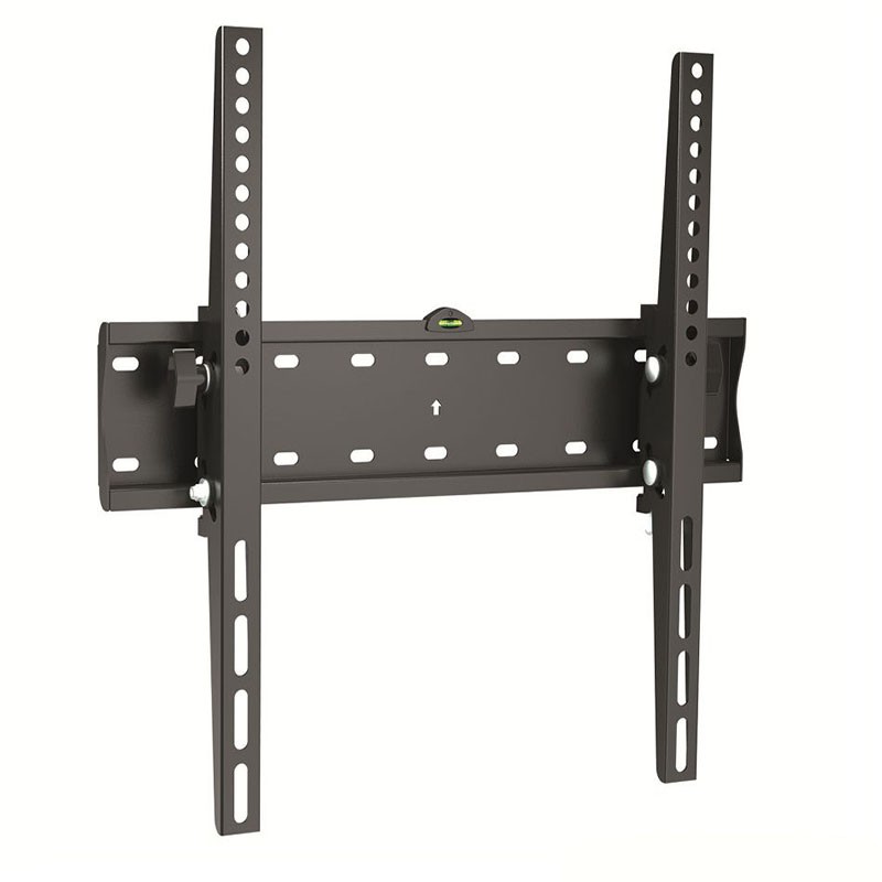 Suport TV de perete rabatabil 32–55 inch, metal, cu nivelă integrată, până la 40 kg