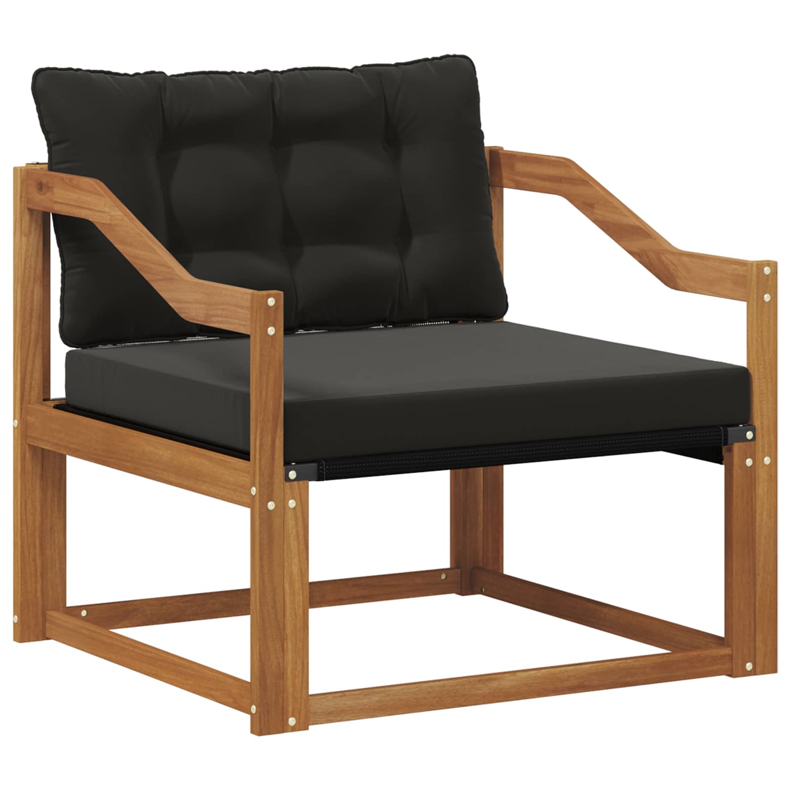 Set de canapele de exterior Lemn solid de Acacia și Textilene GartenMobel Dekor