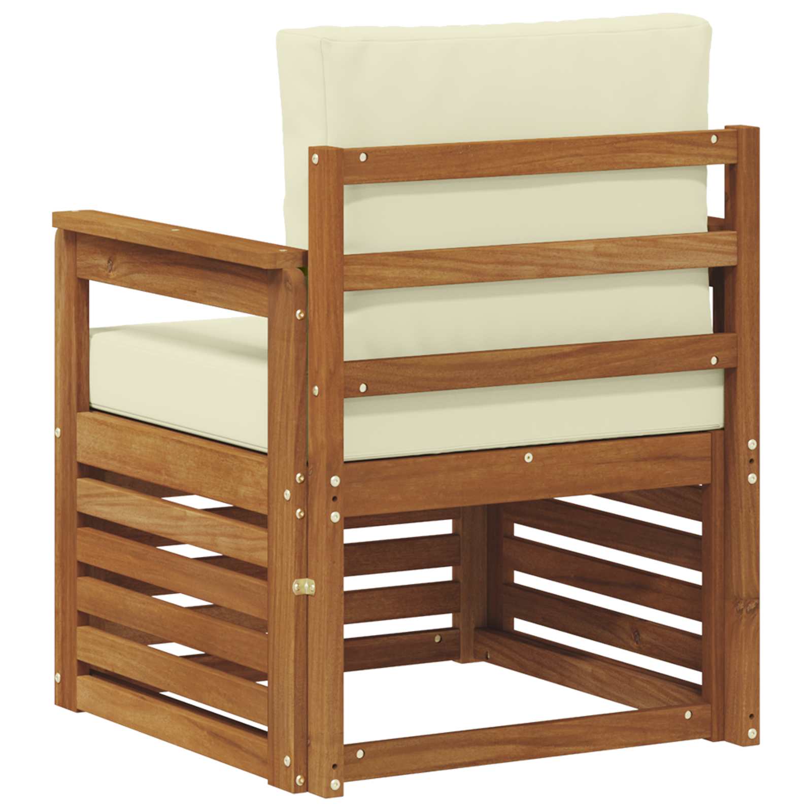 Set de canapele de exterior cu pernă natural 71 x 63 x 73 cm GartenMobel Dekor