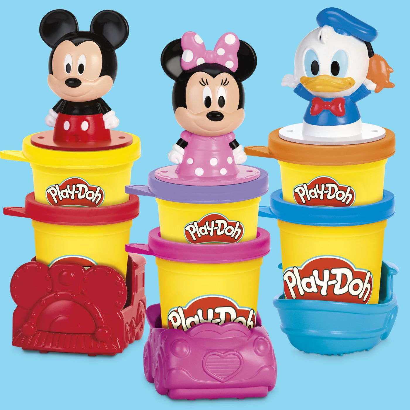 PLAY DOH CLUBUL LUI MICKEY MOUSE SET STAMPILEAZA SI PLEACA MEGAPACK SuperHeroes ToysZone