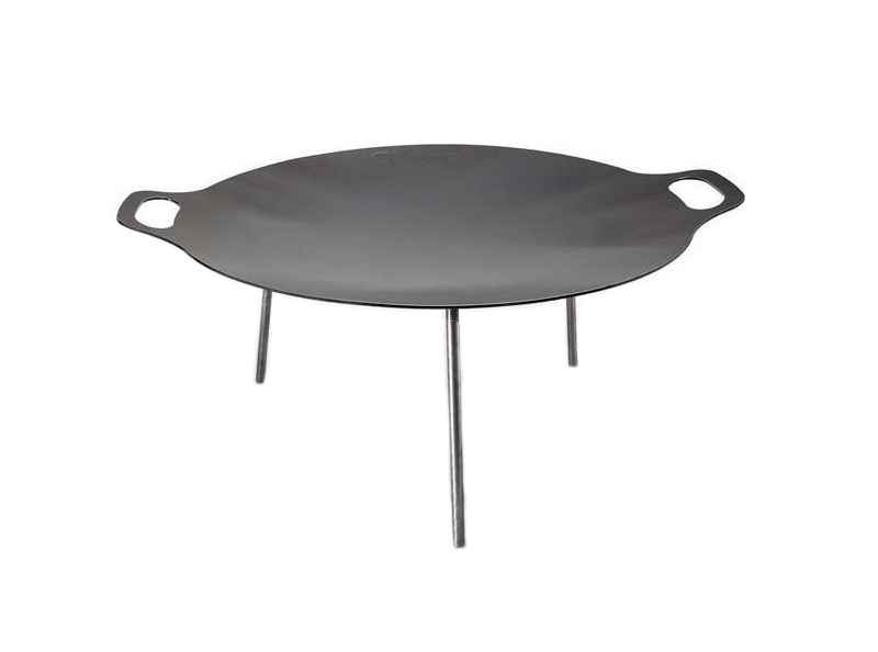 Disc din fier 60 cm cu 3 picioare, pentru gatit la foc deschis