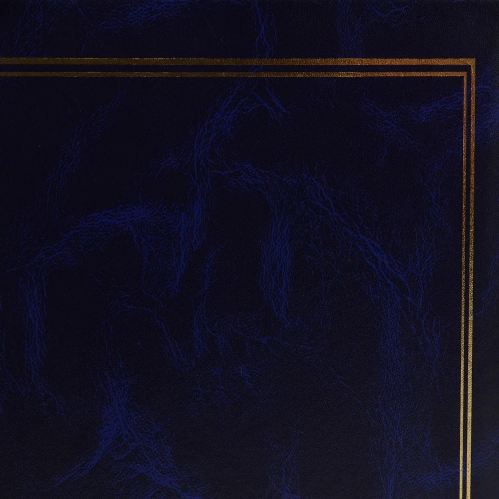 Album foto autoadeziv clasic 23x28 cm, 50 pagini, copertă eco albastră