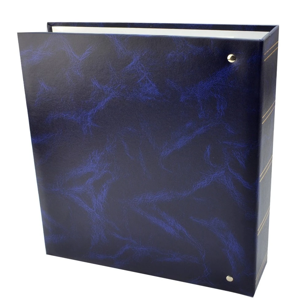 Album foto autoadeziv clasic 23x28 cm, 50 pagini, copertă eco albastră