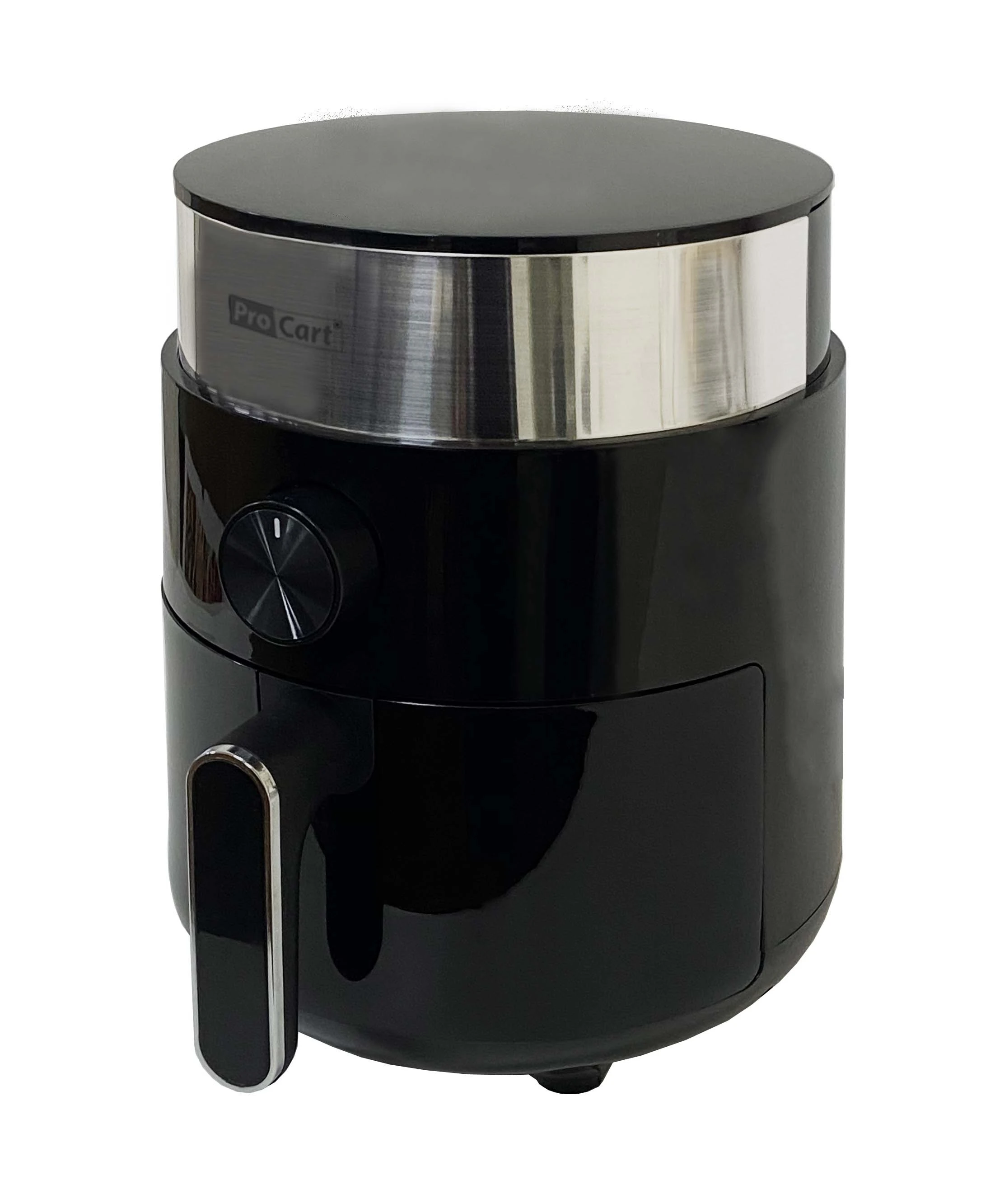 Friteuză cu aer cald ProCart AirFryer 1200W, 2.5L, display digital LED, negru-gri