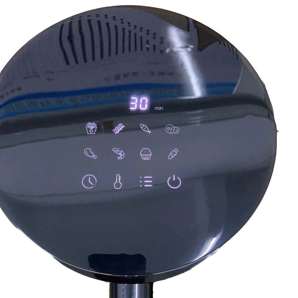 Friteuză cu aer cald ProCart AirFryer 1200W, 2.5L, display digital LED, negru-gri