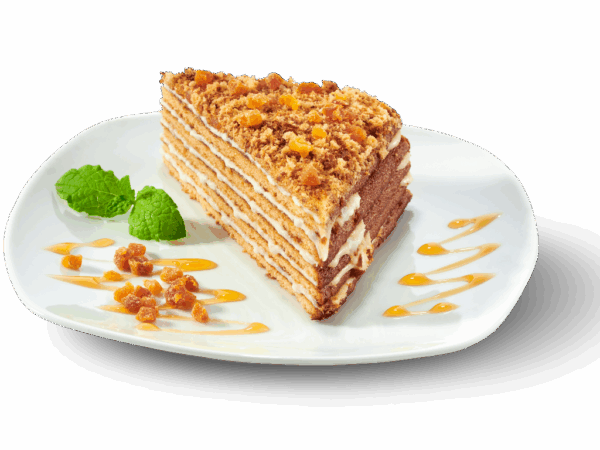 Tort Marlenka cu miere si caise, desert premium pentru ocazii speciale, 800 g