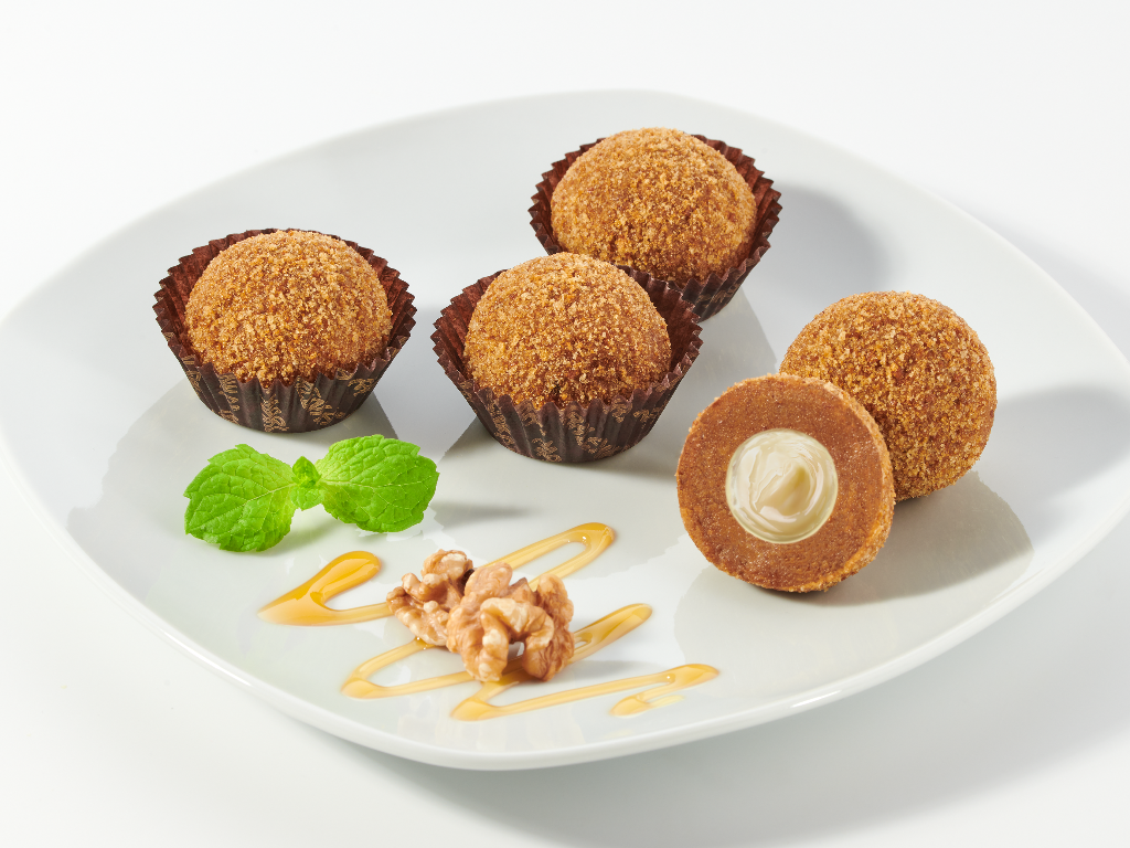 Bile Marlenka cu scorțișoară și miere, desert aromat Honey Nuggets