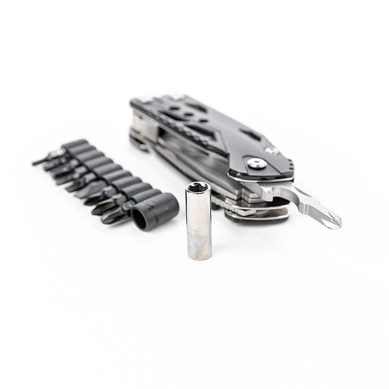 Clește multifuncțional 18 în 1 pliabil, cu 9 biți și husă pentru curea Handyone