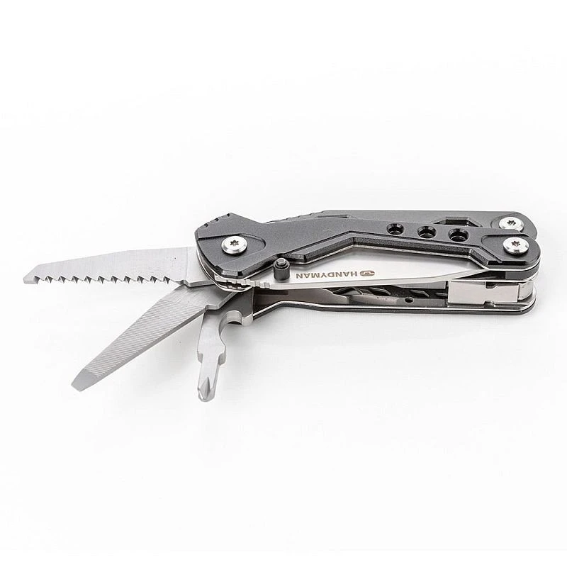 Clește multifuncțional 18 în 1 pliabil, cu 9 biți și husă pentru curea Handyone