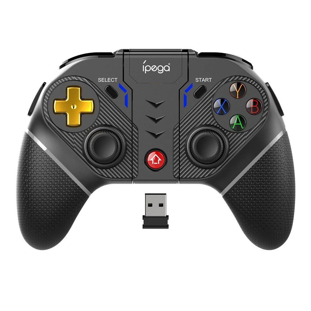 Gamepad wireless iPega Gold Warrior 2.4G pentru Android/iOS, suport telefon 6 inch