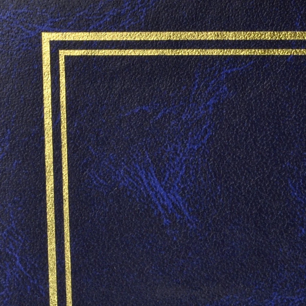 Album foto clasic albastru 25x29 cm, 10 file autoadezive, tip carte, spatiu notite