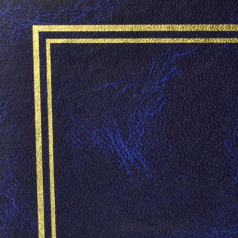 Album foto clasic albastru 25x29 cm, 10 file autoadezive, tip carte, spatiu notite