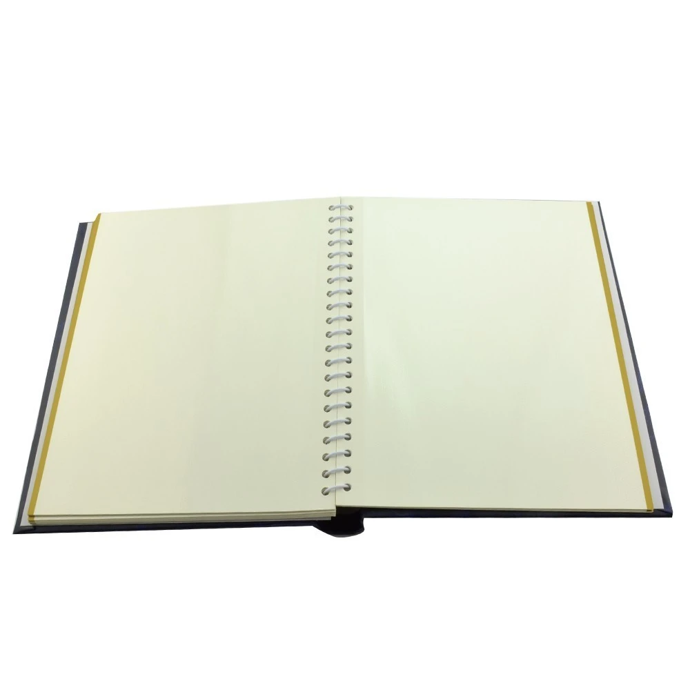 Album foto clasic albastru 25x29 cm, 10 file autoadezive, tip carte, spatiu notite