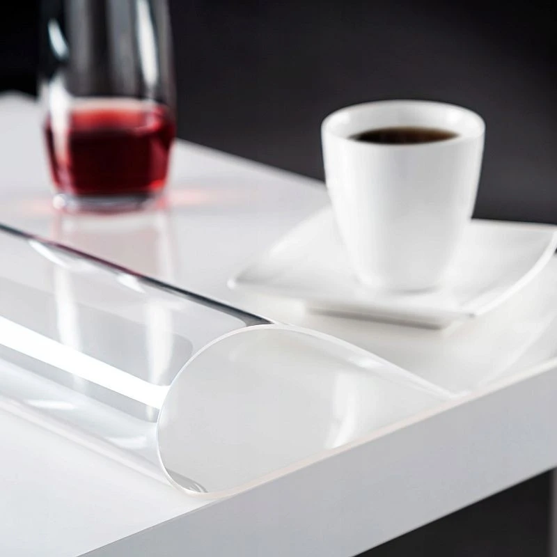 Protecție PVC transparentă pentru birou și mobilier, 1,5 mm, 120x90 cm