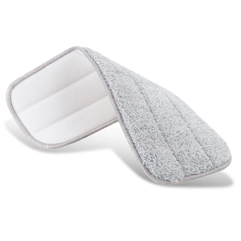 Rezervă mop din microfibră, super absorbantă, cu prindere velcro, 41x14 cm