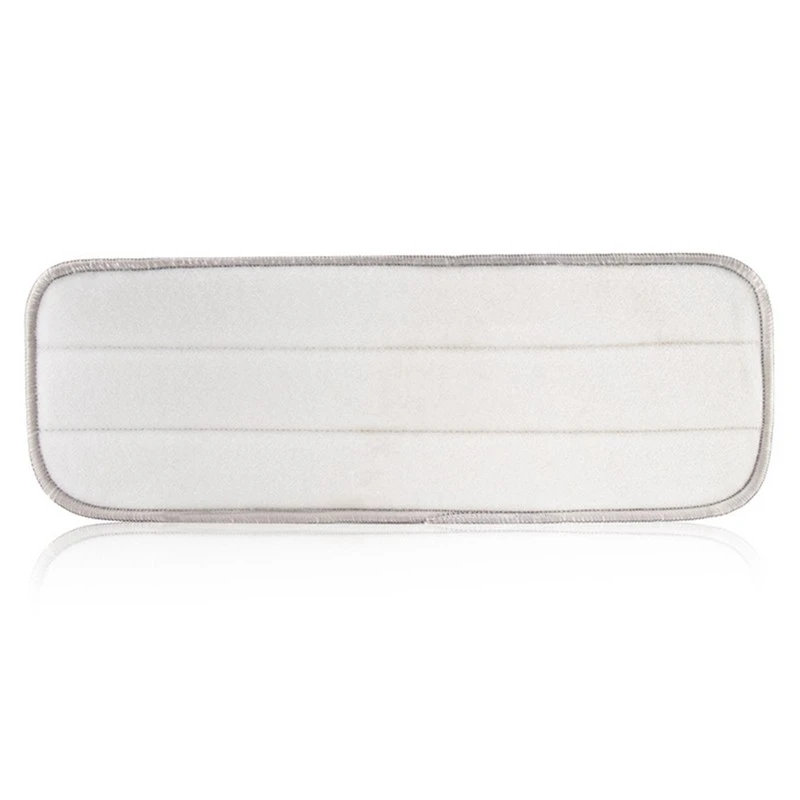 Rezervă mop din microfibră, super absorbantă, cu prindere velcro, 41x14 cm