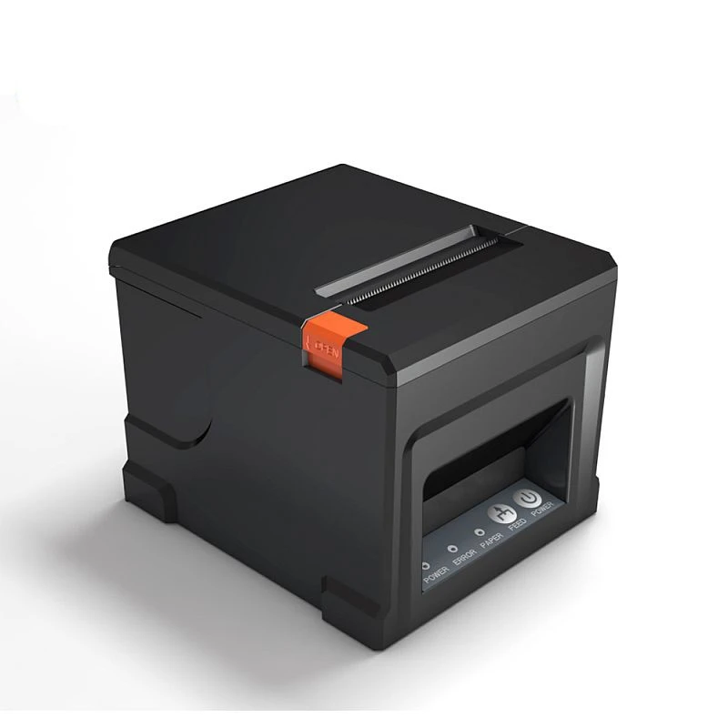 Imprimantă termică POS 80 mm cu Bluetooth și USB, 220–300 mm/s, Windows/Android/iOS