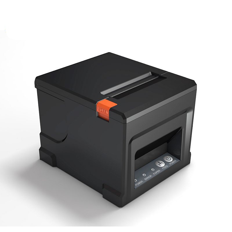 Imprimantă termică POS 80 mm cu Bluetooth și USB, 220–300 mm/s, Windows/Android/iOS