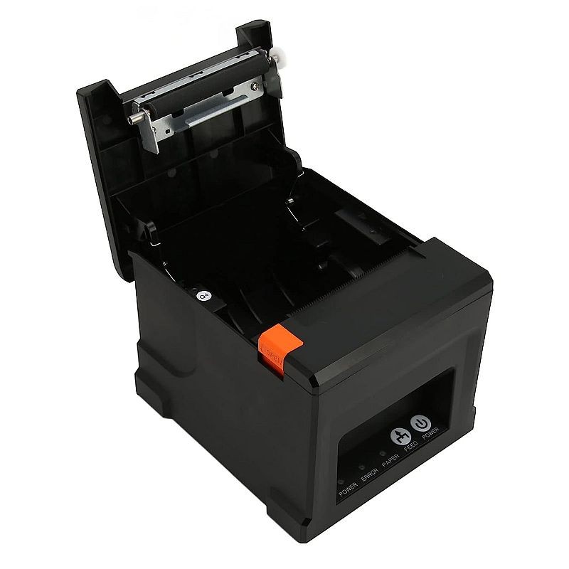 Imprimantă termică POS 80 mm cu Bluetooth și USB, 220–300 mm/s, Windows/Android/iOS