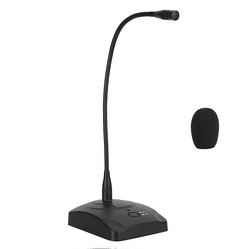 Microfon de masă profesional Procart XLR cardioid, LED, cablu detașabil 5 m
