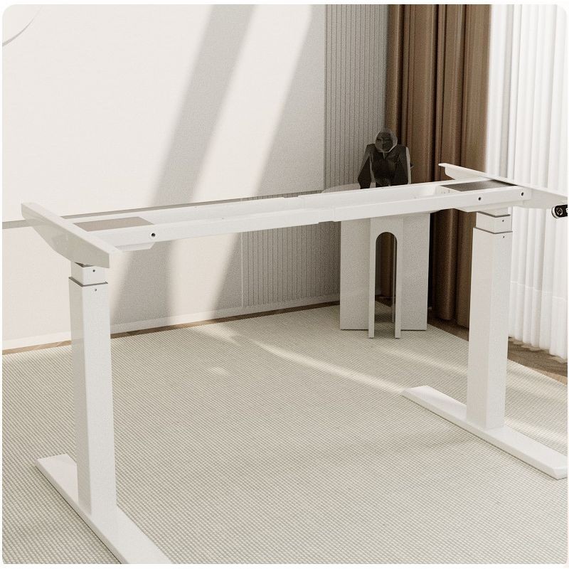 Cadru de birou electric cu dublu motor, reglaj pe inaltime 64–129 cm, 4 memorii